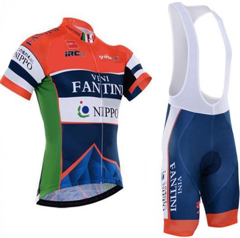 Nippo Vini Fantini Cycling Team Jersey Set