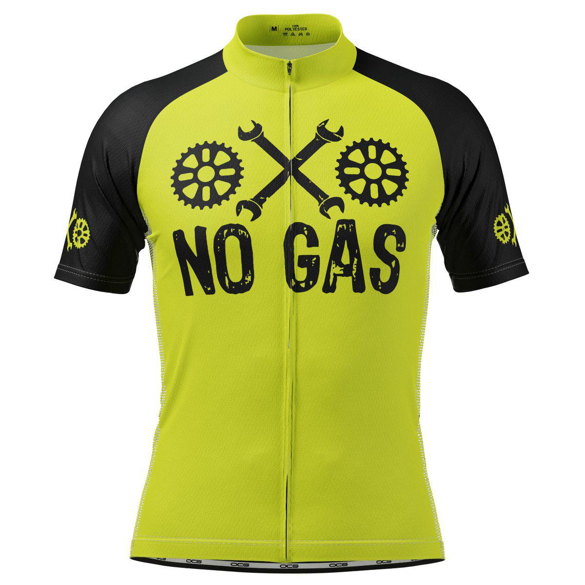Men's No Gas Pollution Free Short Sleeve Cycling Jersey
