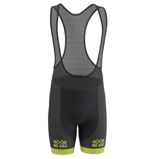 Men's No Gas Pollution Free Gel Padded Cycling Bib