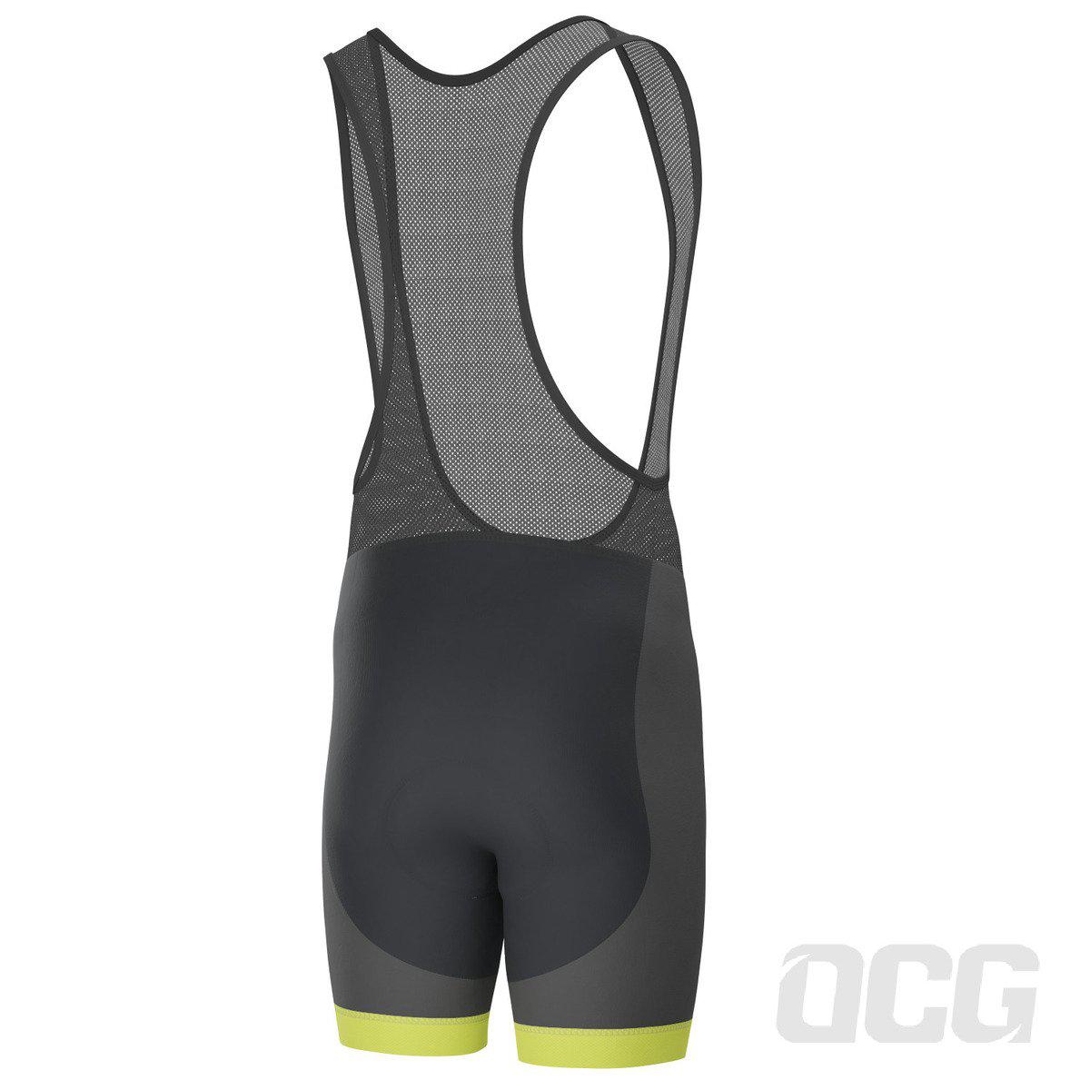 Men's No Gas Pollution Free Gel Padded Cycling Bib