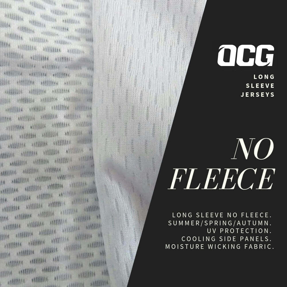 Men's Polka Dots Long Sleeve Cycling Jersey