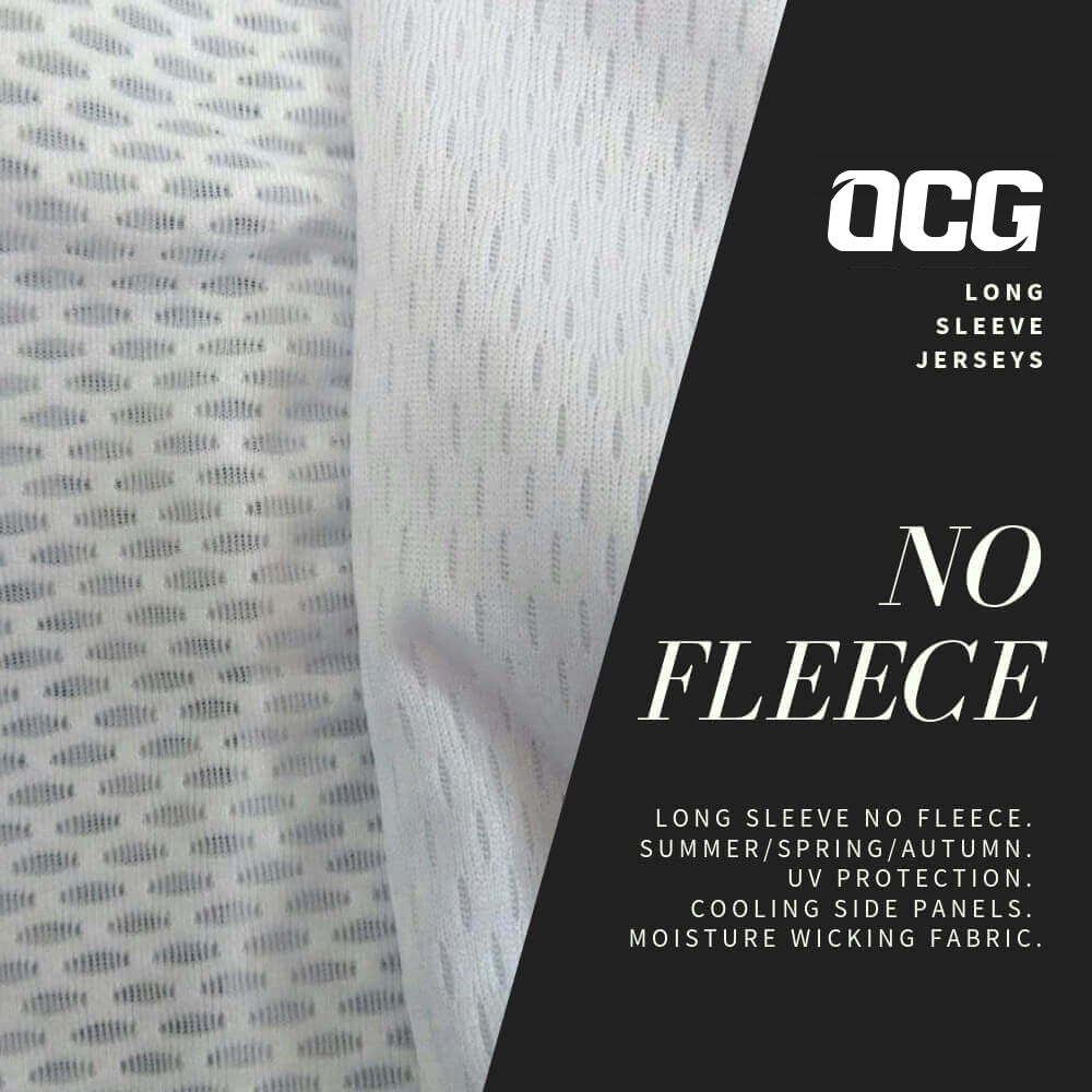 Women's OCG Originals Basic Colors Long Sleeve Cycling Jersey