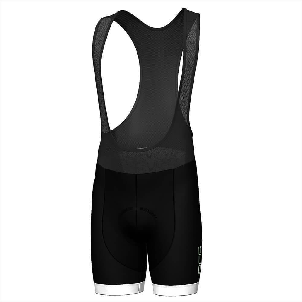 Men's OCG Classic White Band Gel Padded Cycling Bib