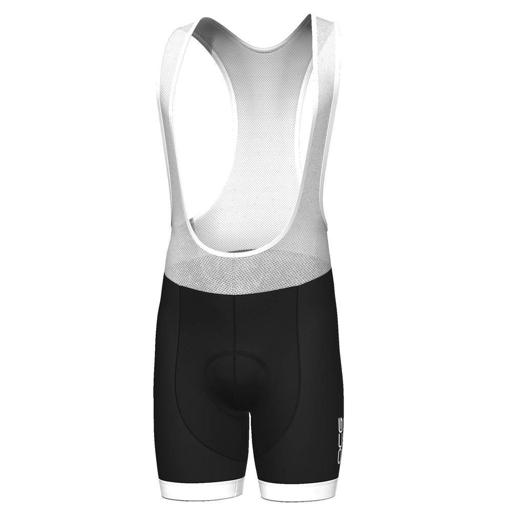 Men's OCG Classic White Band Gel Padded Cycling Bib