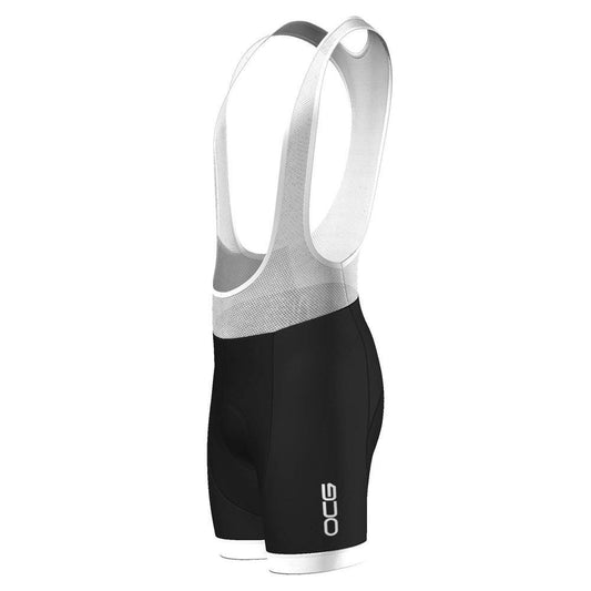 Men's OCG Classic White Band Gel Padded Cycling Bib