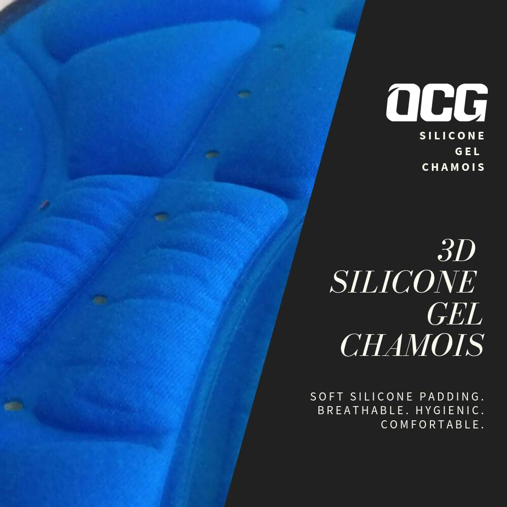 Men's OCG Soft Mesh Gel Padded Cycling Underwear-Shorts