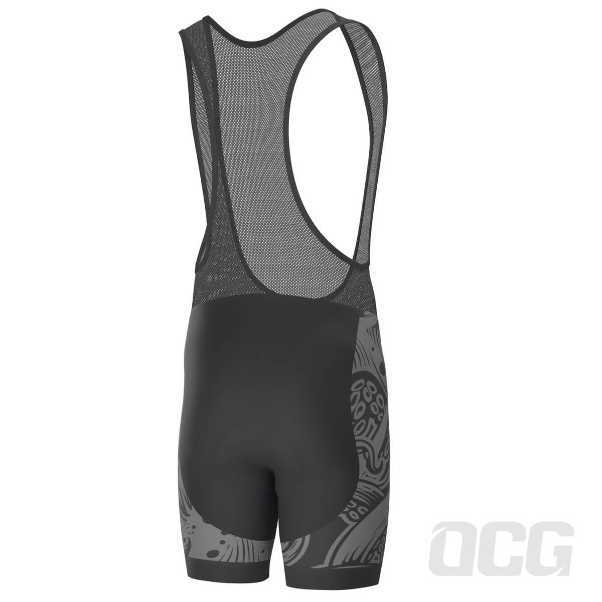 Men's The Ink Octopus Gel Padded Cycling Bib