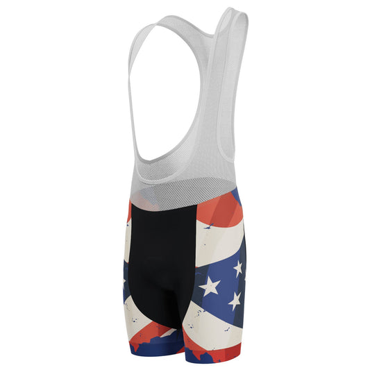 Men's Ohio US State Icon Gel Padded Cycling Bib