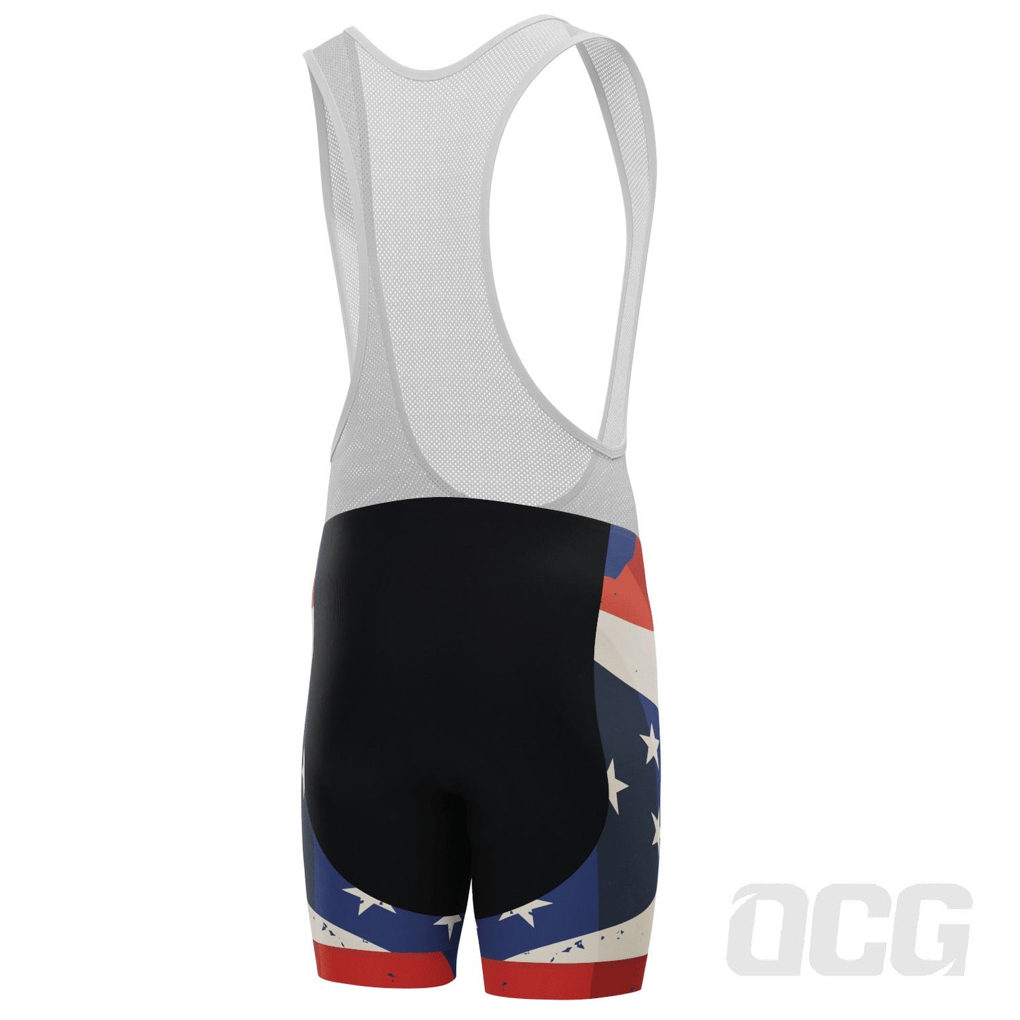 Men's Ohio US State Icon Gel Padded Cycling Bib