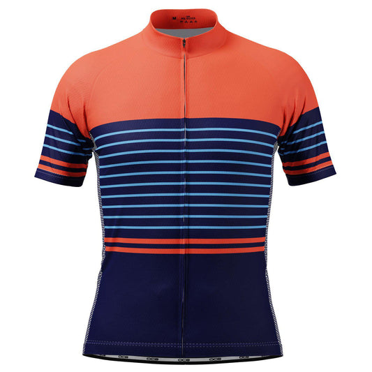 Men's Stripe For Speed Short Sleeve Cycling Jersey