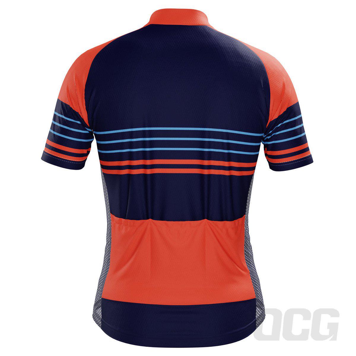 Men's Stripe For Speed Short Sleeve Cycling Jersey