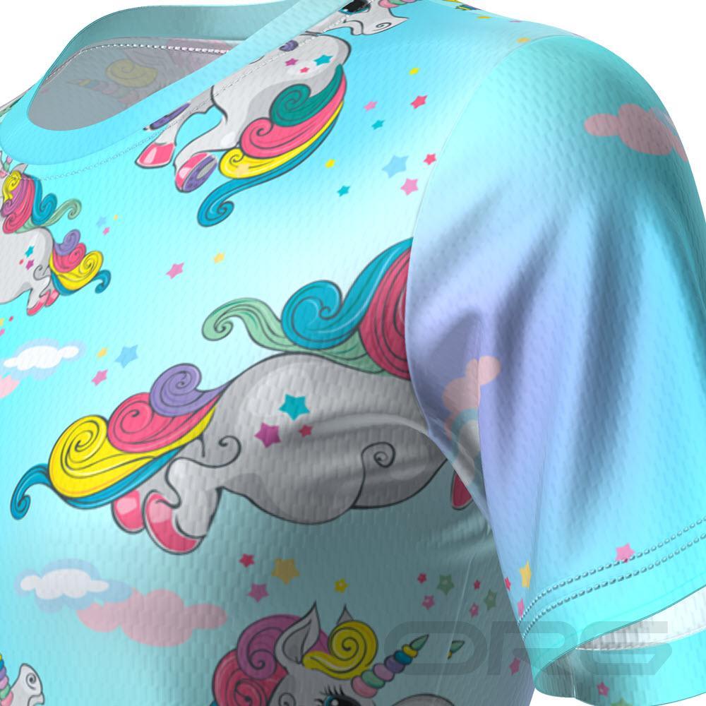 Women's Rainbow Pony Short Sleeve Running Shirt
