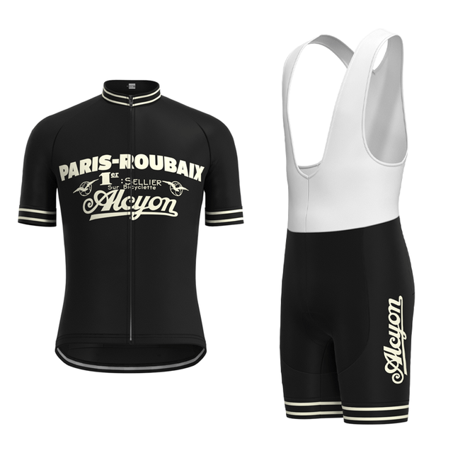 Paris-Roubaix Retro Cycling Jersey Set