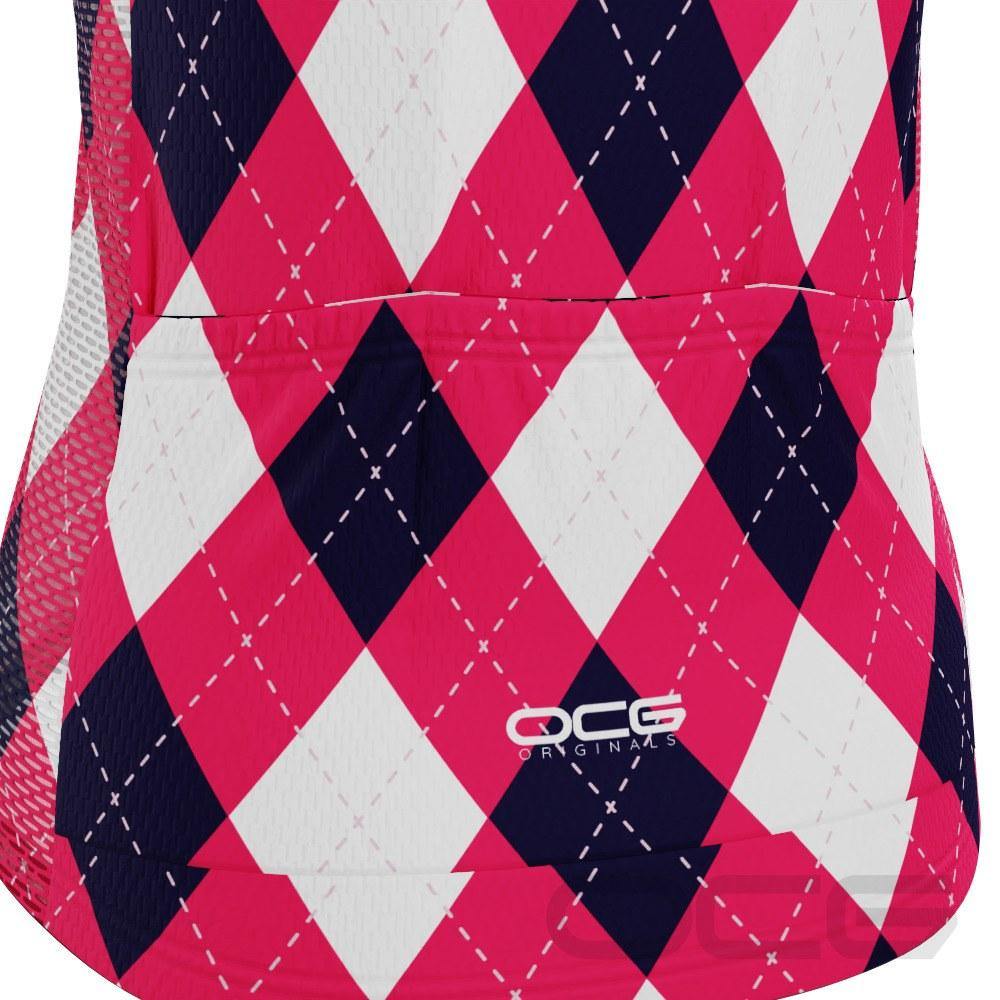 Women's Patchwork Short Sleeve Cycling Jersey