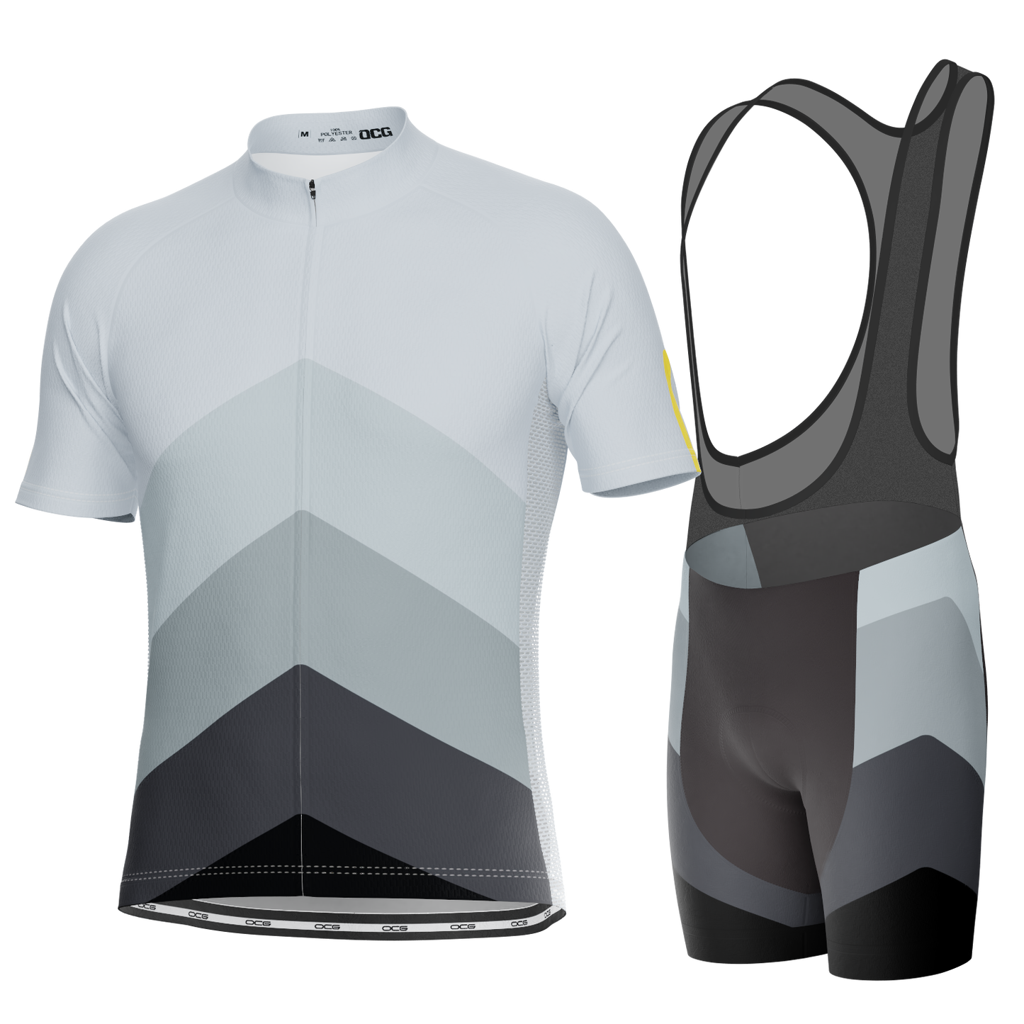 Men's Classic Mountain Peaks 2 Piece Cycling Kit