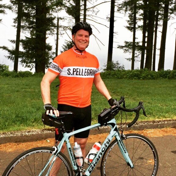 Men's Retro 1976 San Pellegrino Short Sleeve Cycling Jersey