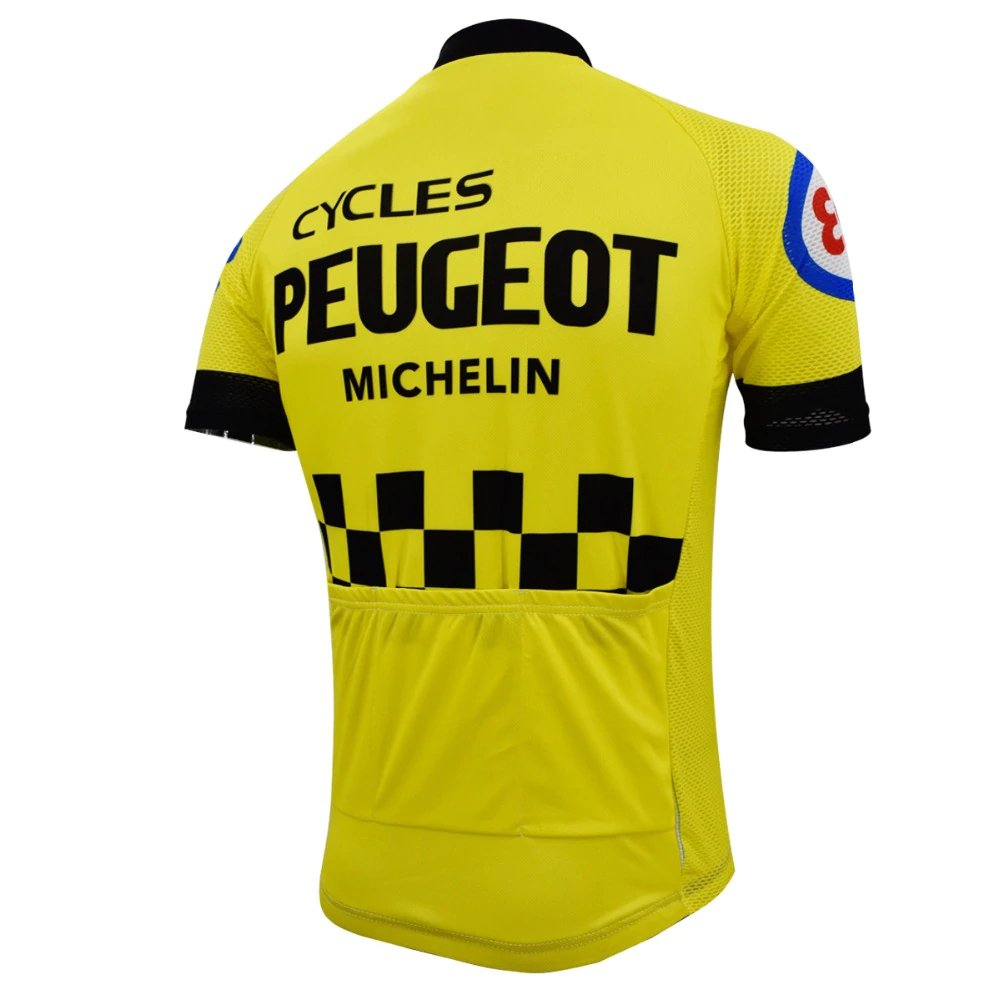 Peugeot Esso Michelin Retro Cycling Jersey Set