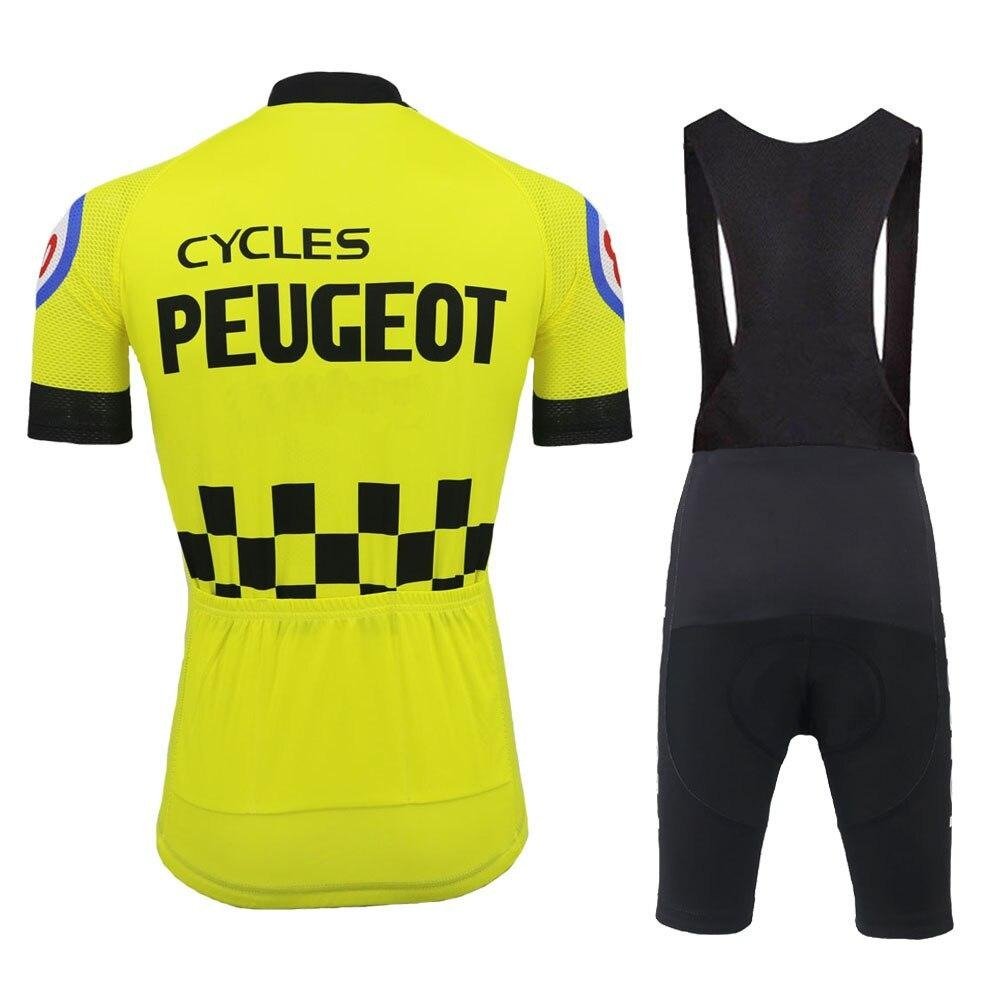 Peugeot Esso Michelin Retro Cycling Jersey Set