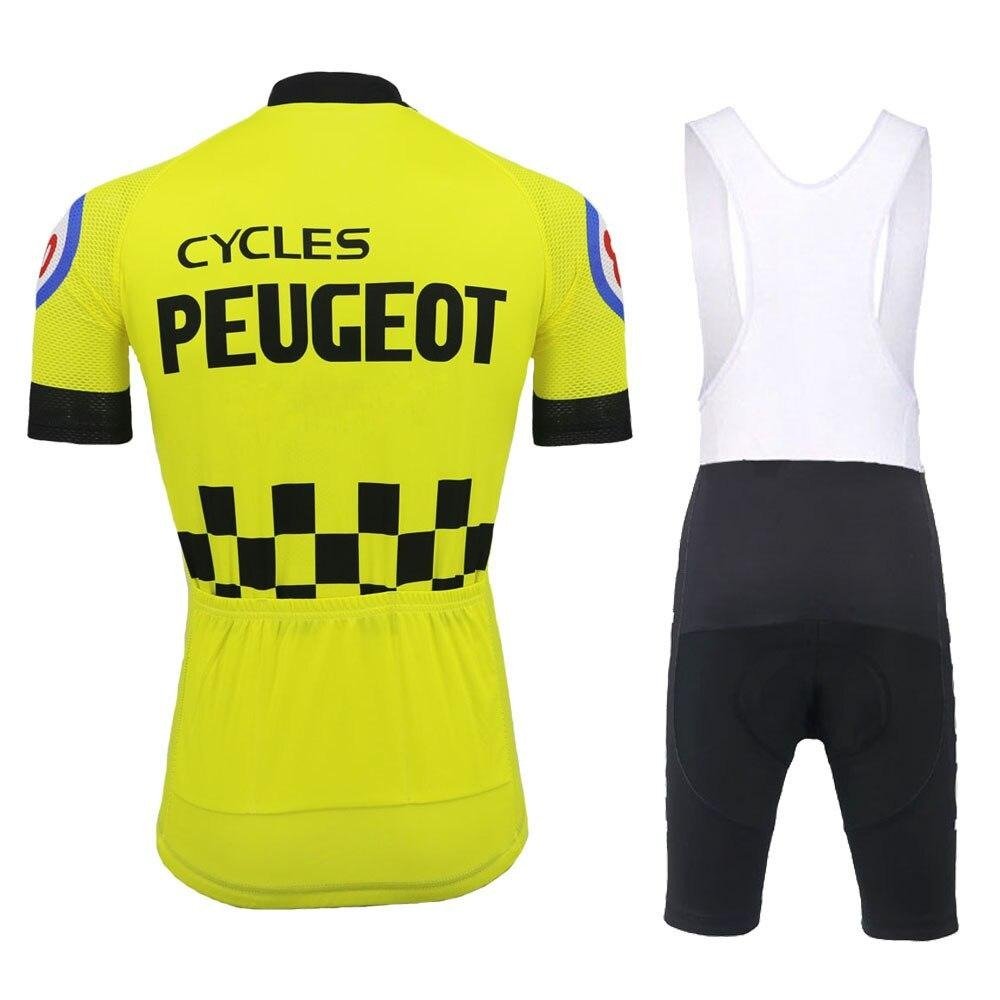 Peugeot Esso Michelin Retro Cycling Jersey Set
