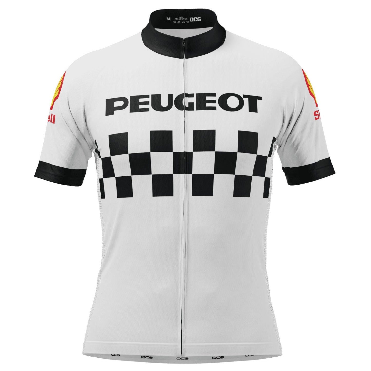 Men's Peugeot Shell Retro 1983 Short Sleeve Cycling Jersey