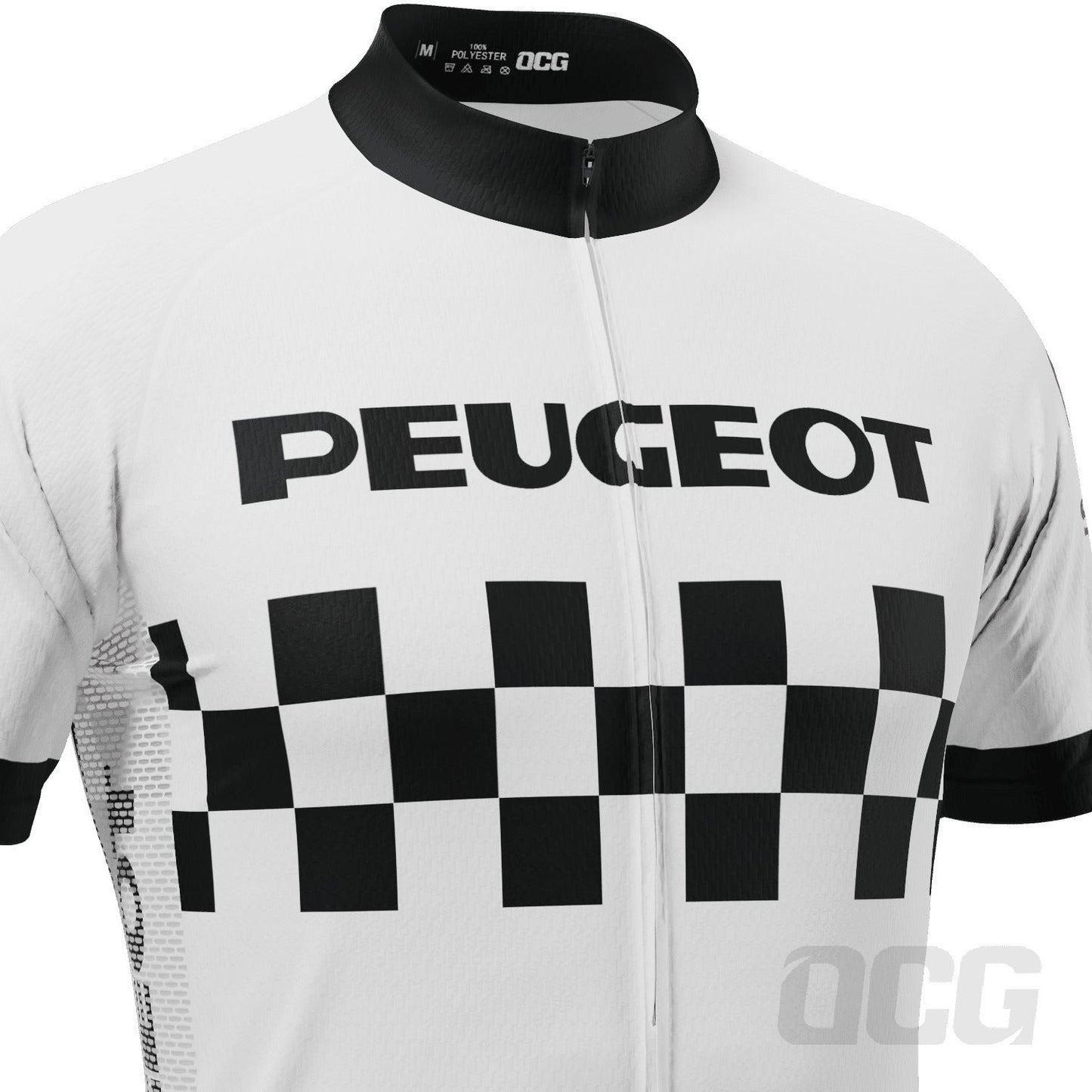 Men's Peugeot Shell Retro 1983 Short Sleeve Cycling Jersey