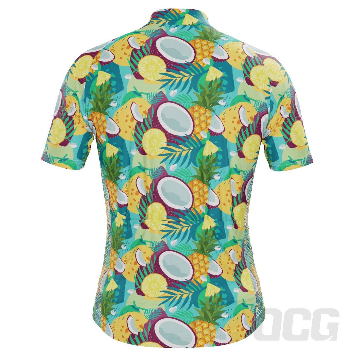Men's Pina Colada Short Sleeve Cycling Jersey