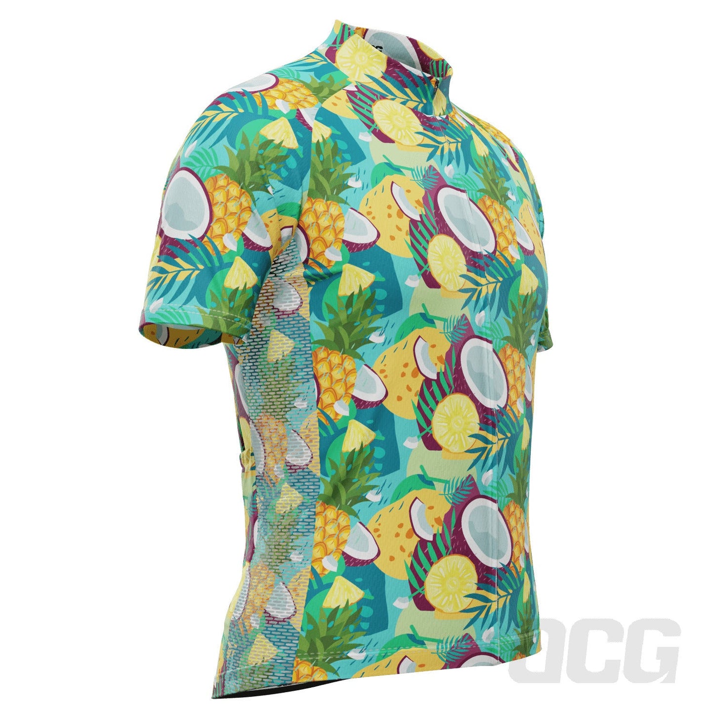 Men's Pina Colada Short Sleeve Cycling Jersey