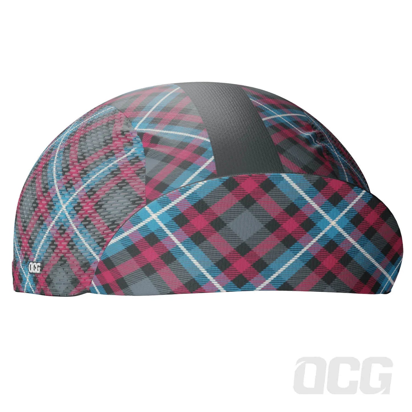 Unisex Plaid Tartan Quick Dry Cycling Cap