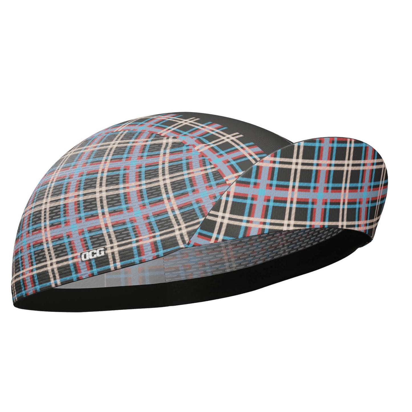 Unisex Plaid Checkered Quick Dry Cycling Cap