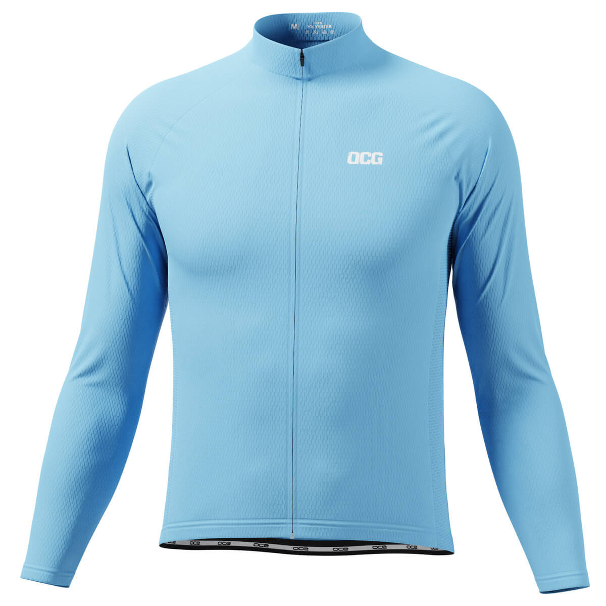 Men's OCG Originals Basic Colors Long Sleeve Cycling Jersey
