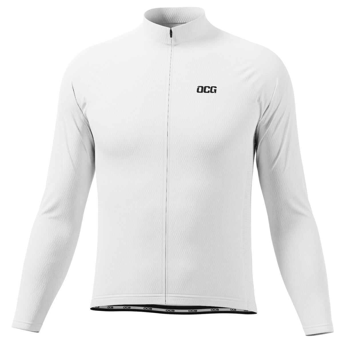 Men's OCG Originals Basic Colors Long Sleeve Cycling Jersey