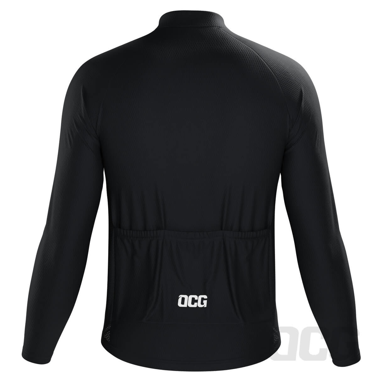 Men's OCG Originals Basic Colors Long Sleeve Cycling Jersey