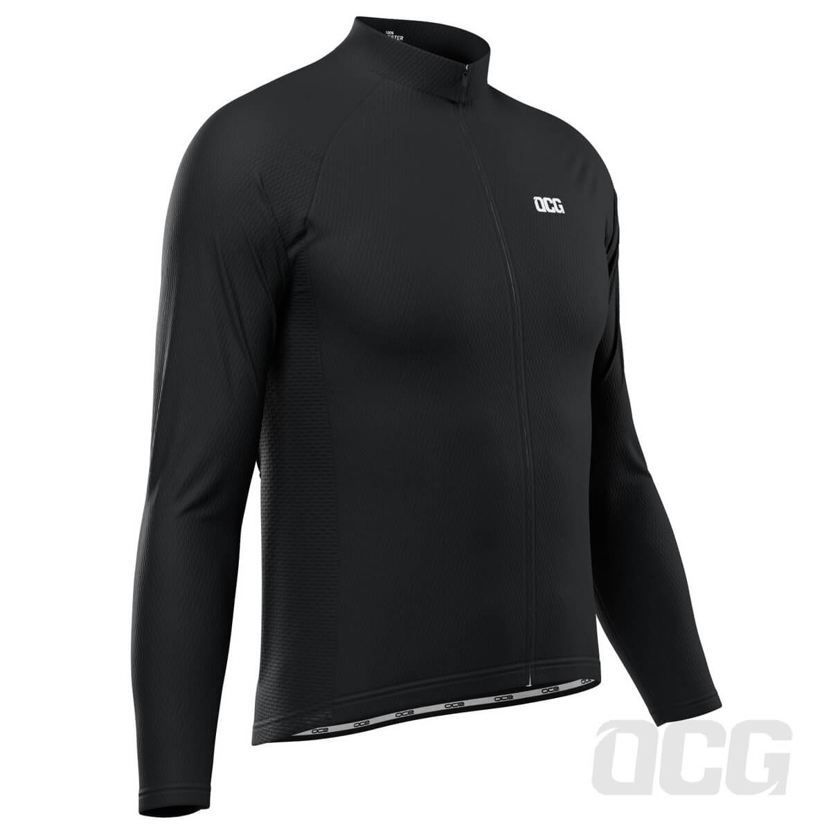 Men's OCG Originals Basic Colors Long Sleeve Cycling Jersey