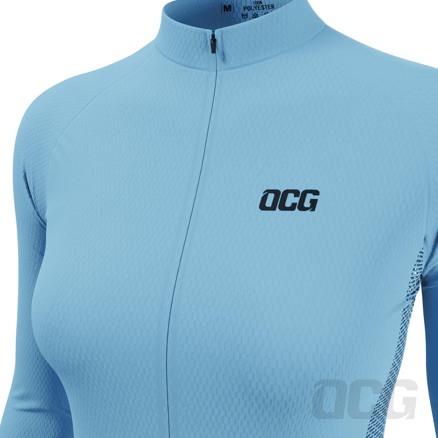 Women's OCG Originals Basic Colors Long Sleeve Cycling Jersey