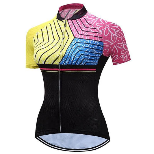Flower Patterns Cycling Jersey