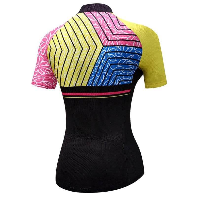 Flower Patterns Cycling Jersey