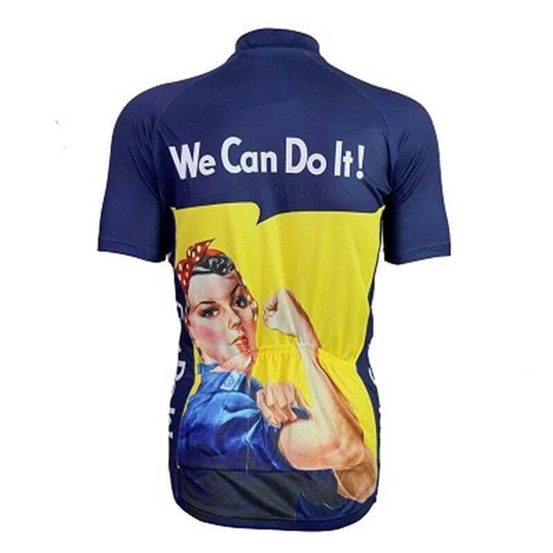 We Can Do It - Purple Cycling Jersey