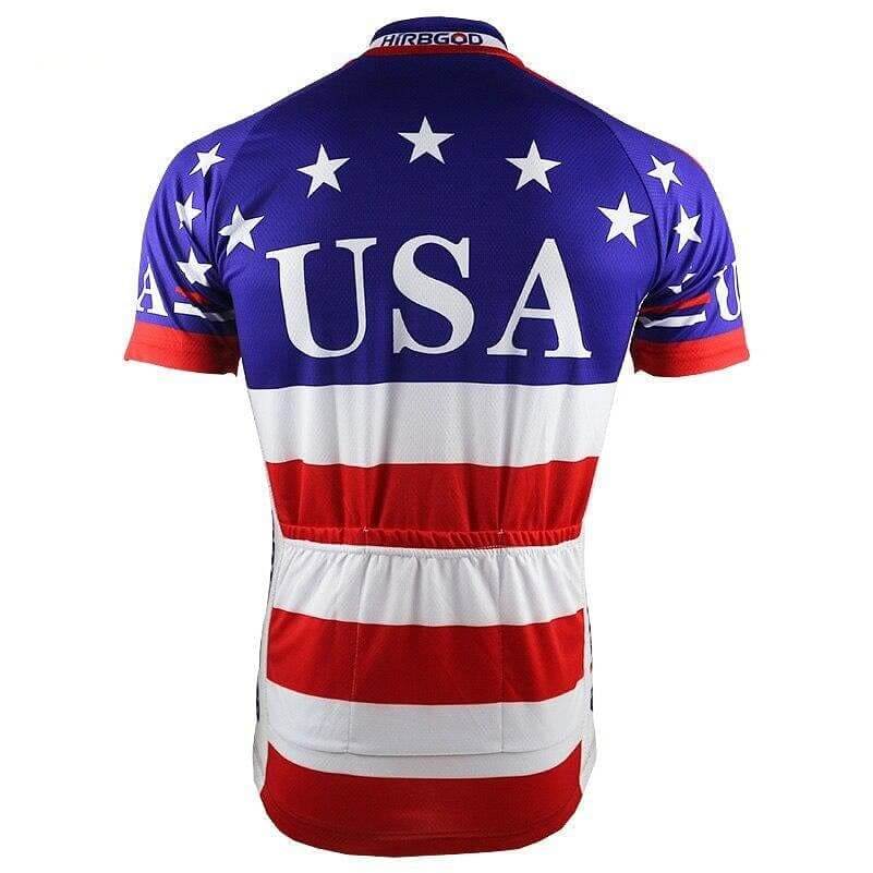 USA Flag Cycling Jersey