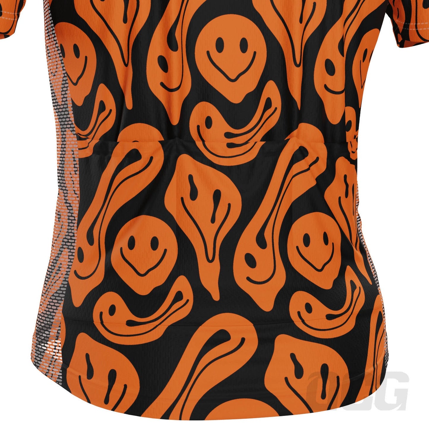 Men's Psychedelic Ghosts Short Sleeve Cycling Jersey