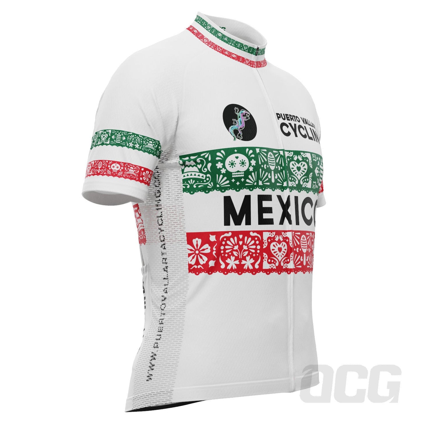 Men's Puerto Vallarta Cycling Mexico Short Sleeve Cycling Jersey