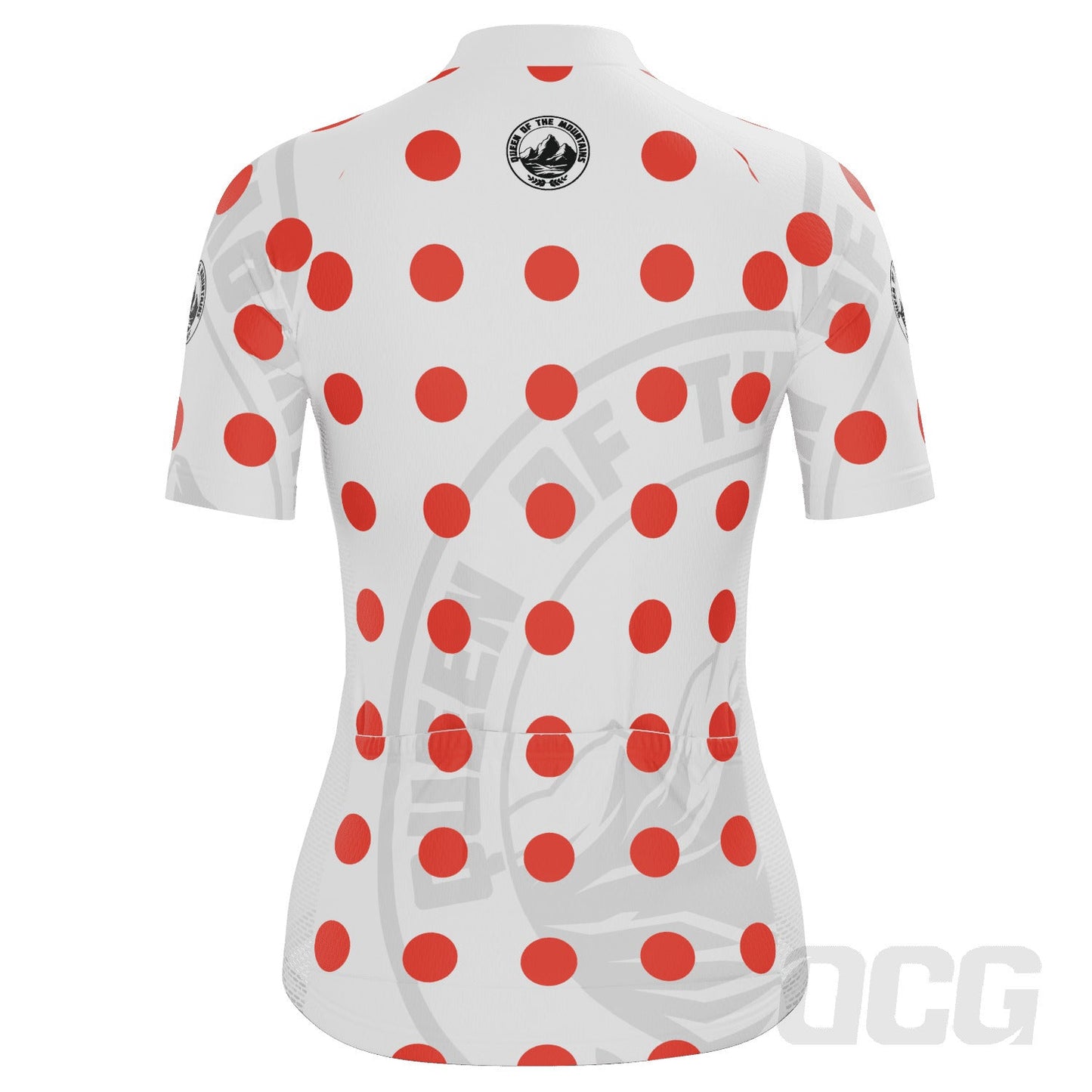 Women's Tour de France Queen of The Mountain Short Sleeve Cycling Jersey