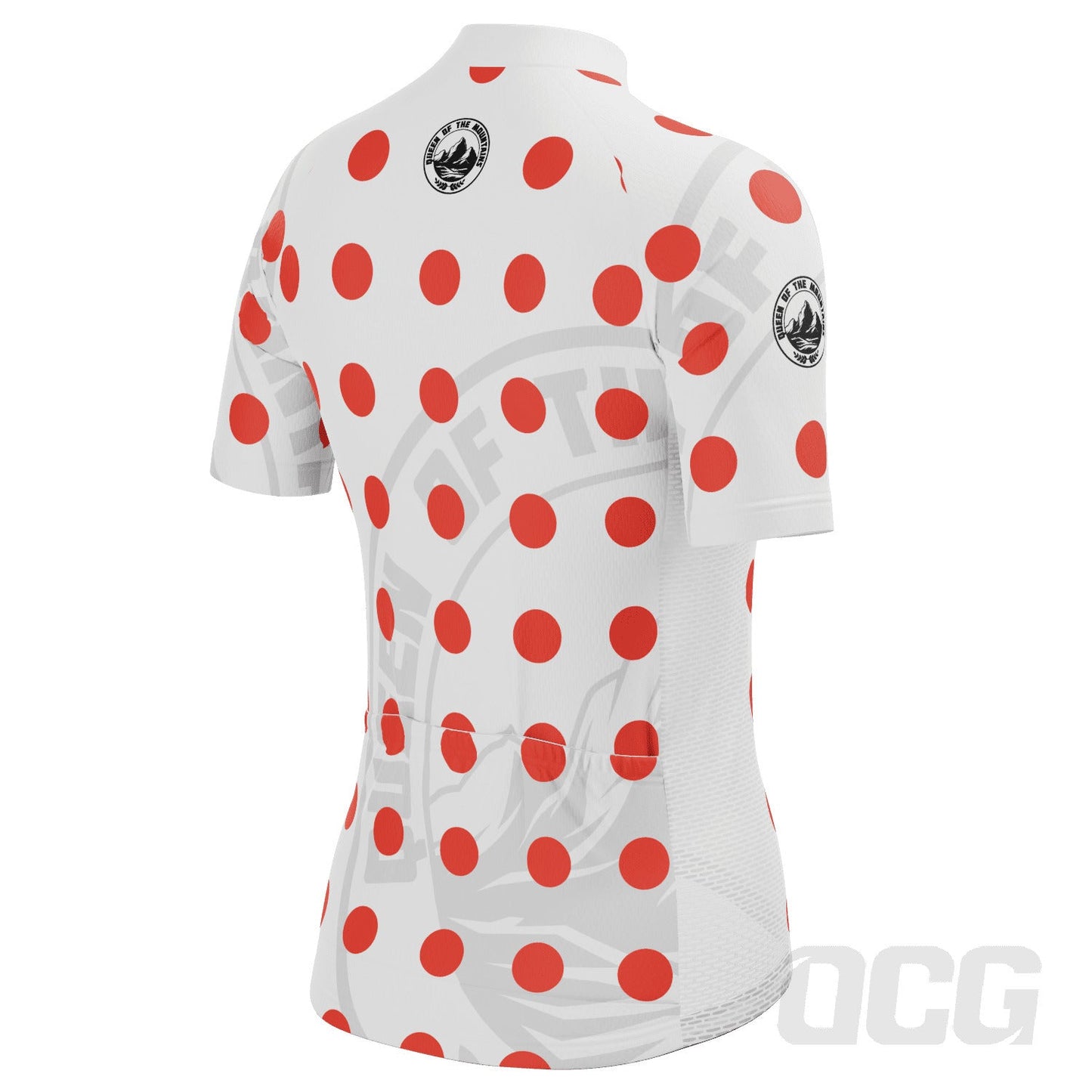 Women's Tour de France Queen of The Mountain Short Sleeve Cycling Jersey