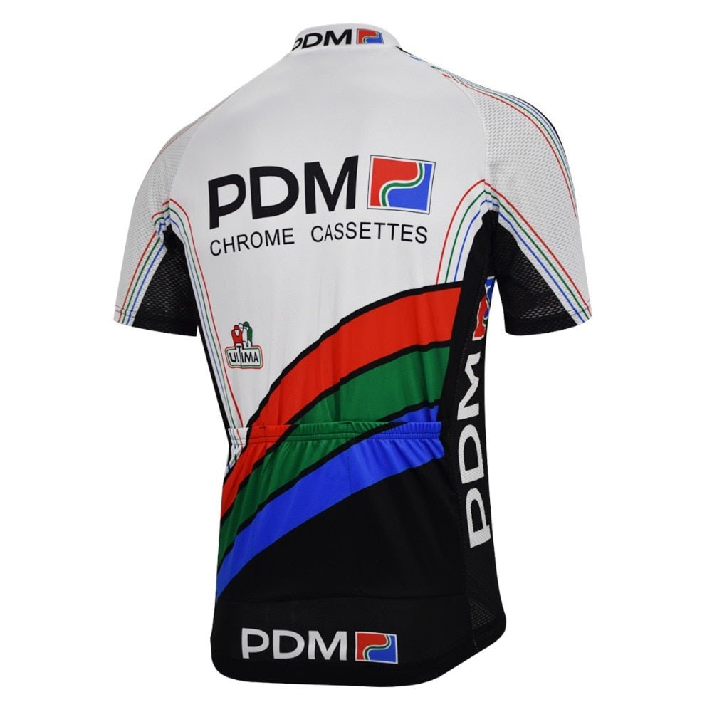 quipe Cycliste PDM (Chrome Cassettes) Retro Cycling Jersey