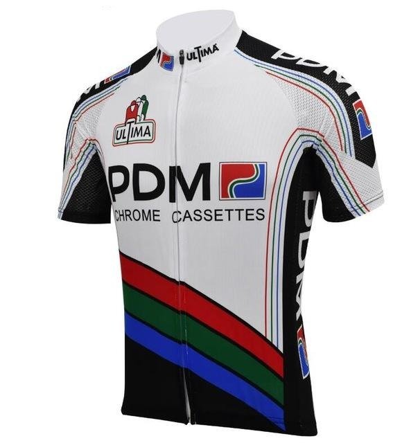 quipe Cycliste PDM (Chrome Cassettes) Retro Cycling Jersey