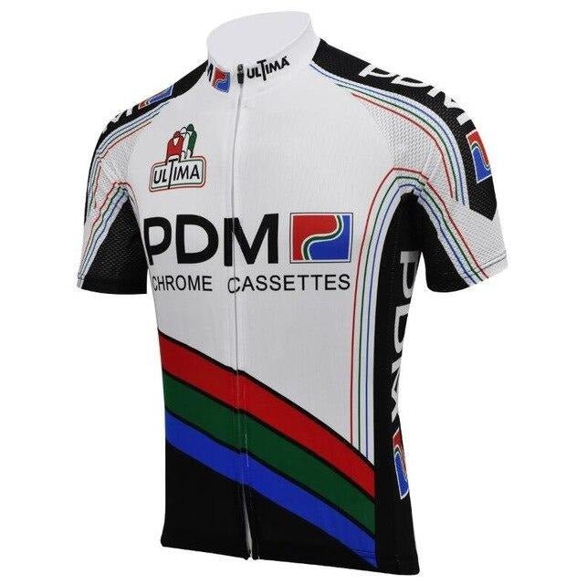 quipe Cycliste PDM (Chrome Cassettes) Retro Cycling Jersey Set
