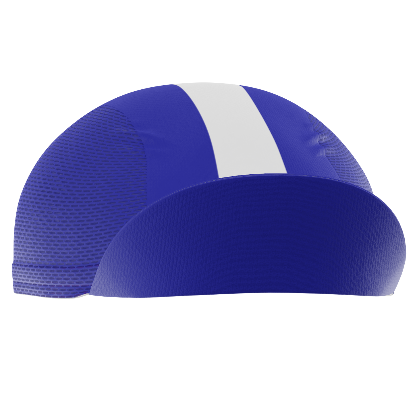 Unisex Retro Four Stripe Black Quick Dry Cycling Cap