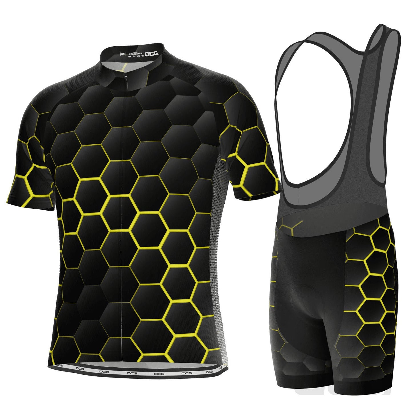 Men's Radioactive 2 Piece Cycling Kit