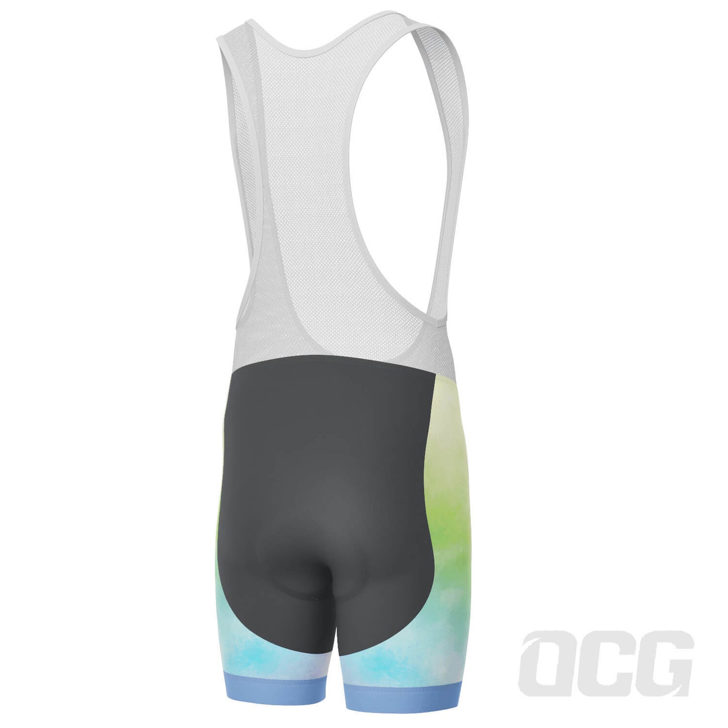 Men's Rainbows and Unicorns Gel Padded Cycling Bib