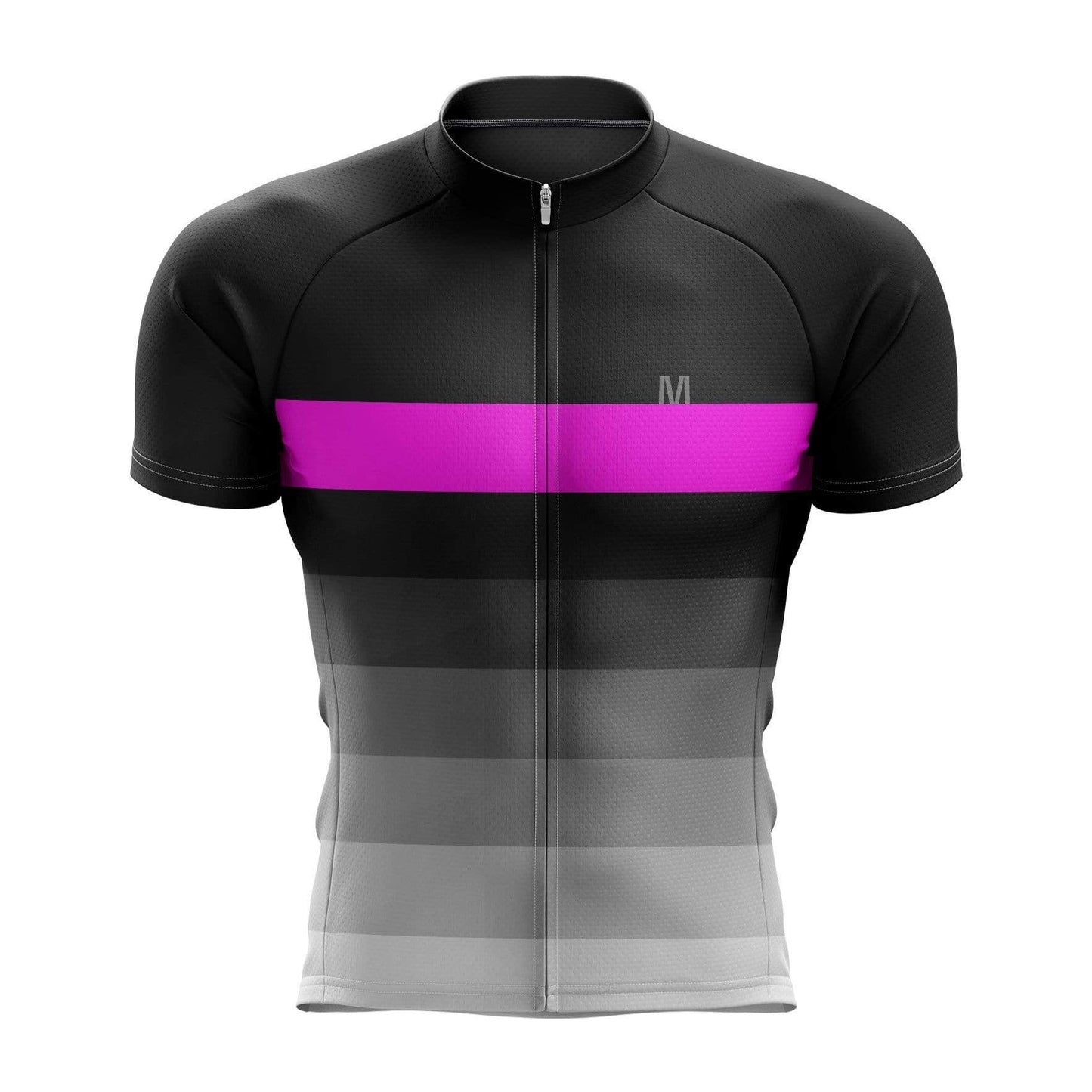Relaxed Grey Men's Cycling Jersey
