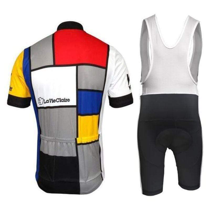 Retro 1985 La Vie Claire Cycling Kit